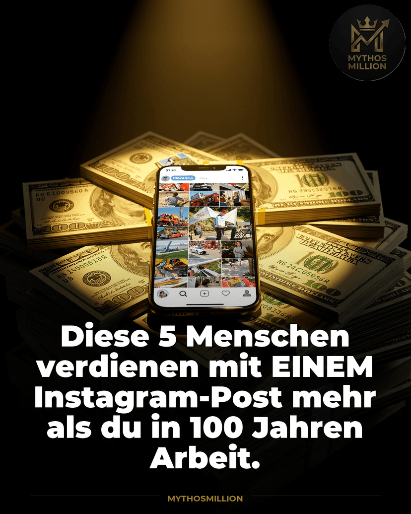 Top 5 — Wer auf Instagram am meisten verdient