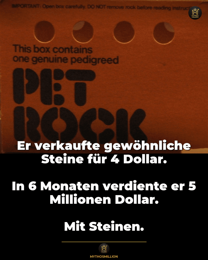 Pet Rocks — Wie ein Mann mit Steinen 5 Millionen Dollar verdiente